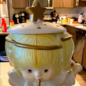 Angel cookie jar